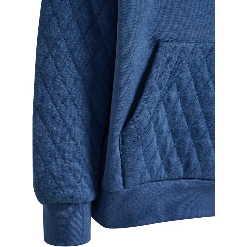 Hummel Dutch Blue Mini Loose Quilt Poc Sweatshirt 2