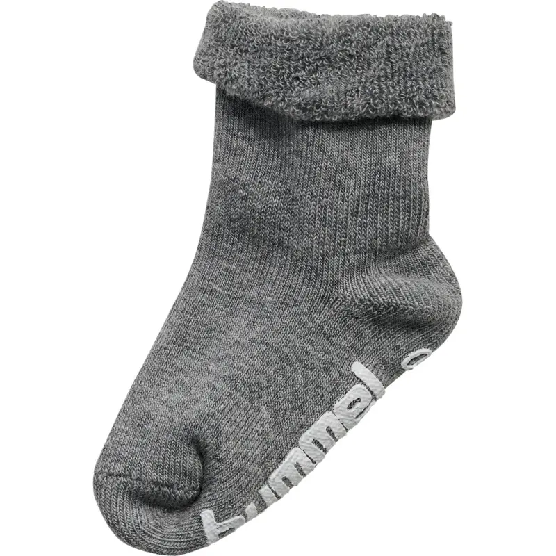 Hummel Grey Melange Mini Non Slip Sock 1