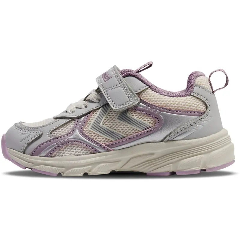Hummel Marshmallow/Silver Effort One Infant Sneakers 1