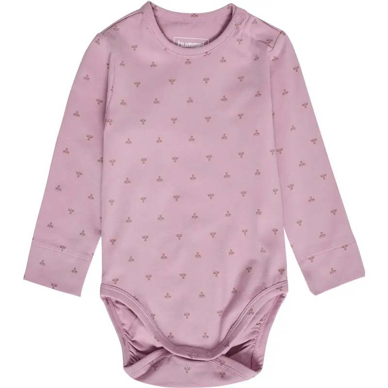 Hummel Mauve Shadow Mini Bee Aop Body L/S 1