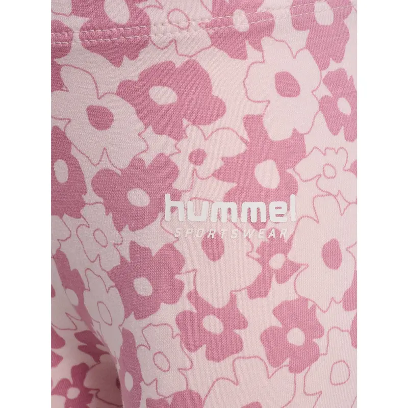 Hummel Pink Nectar Mini Flower Aop Tights 2