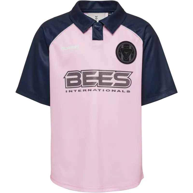 Hummel Roseate Spoonbill Jr Loose Tiger Soccer Jersey S/S 1