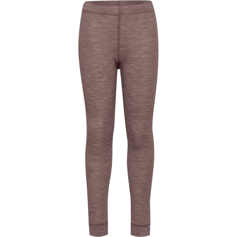 Hummel Twilight Mauve Jr Wool Rib Tights 1