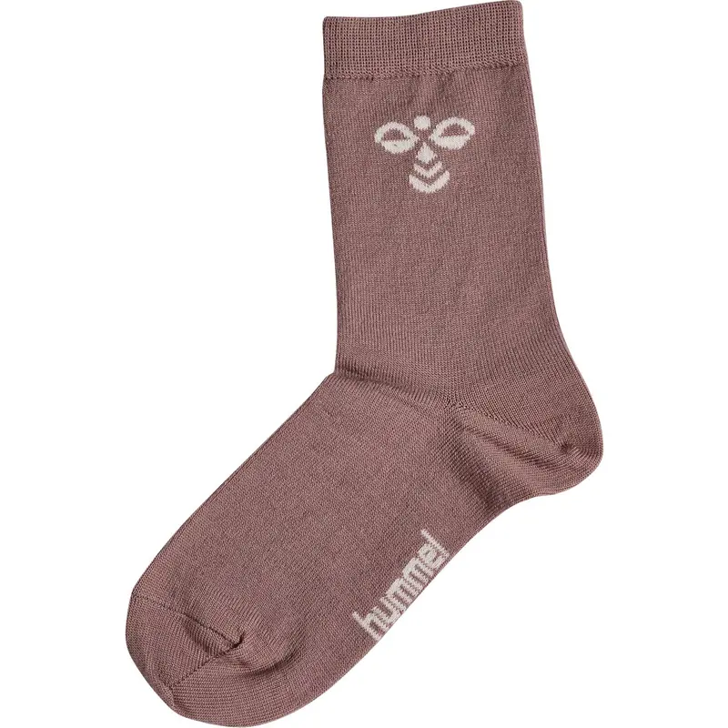 Hummel Twilight Mauve Jr Wool Socks 1