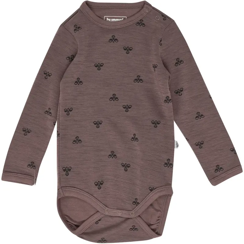 Hummel Twilight Mauve Mini Wool Body L/S 1