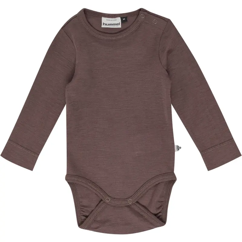 Hummel Twilight Mauve Mini Wool Rib Body L/S 1