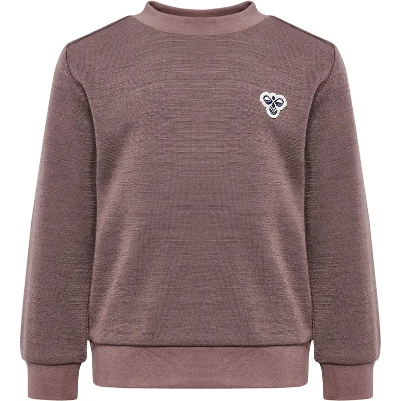 Hummel Twilight Mauve Mini Wool Sweatshirt Bee 1
