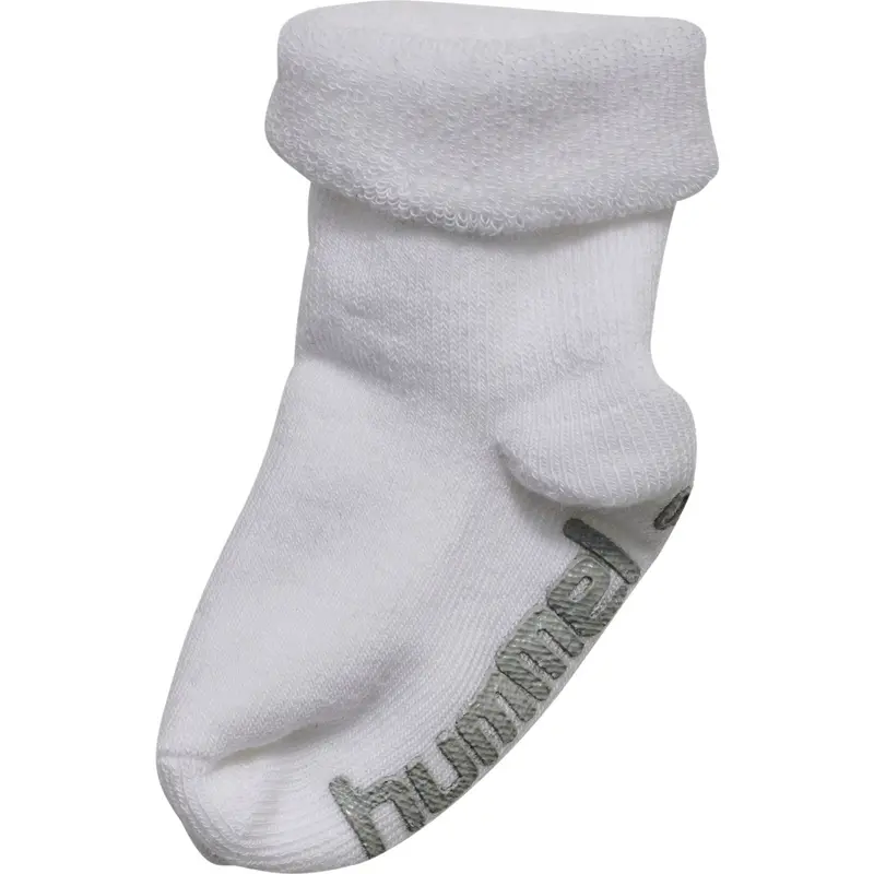 Hummel White Mini Non Slip Sock 1
