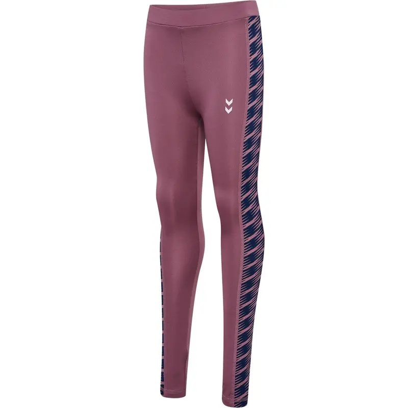 Hummel Wistful Mauve Mix Mid Waist Tights 1