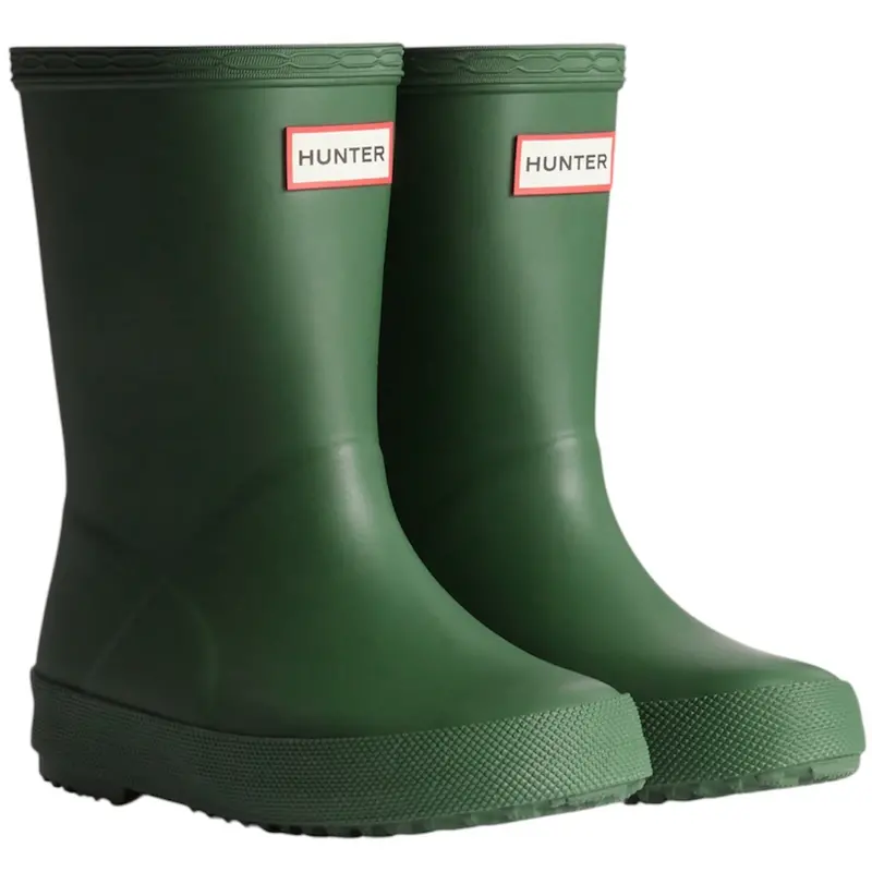 Hunter Hunter Green Kids First Rainboot 1