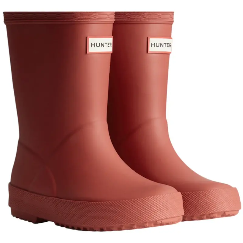 Hunter Military Red Kids First Rainboot 1