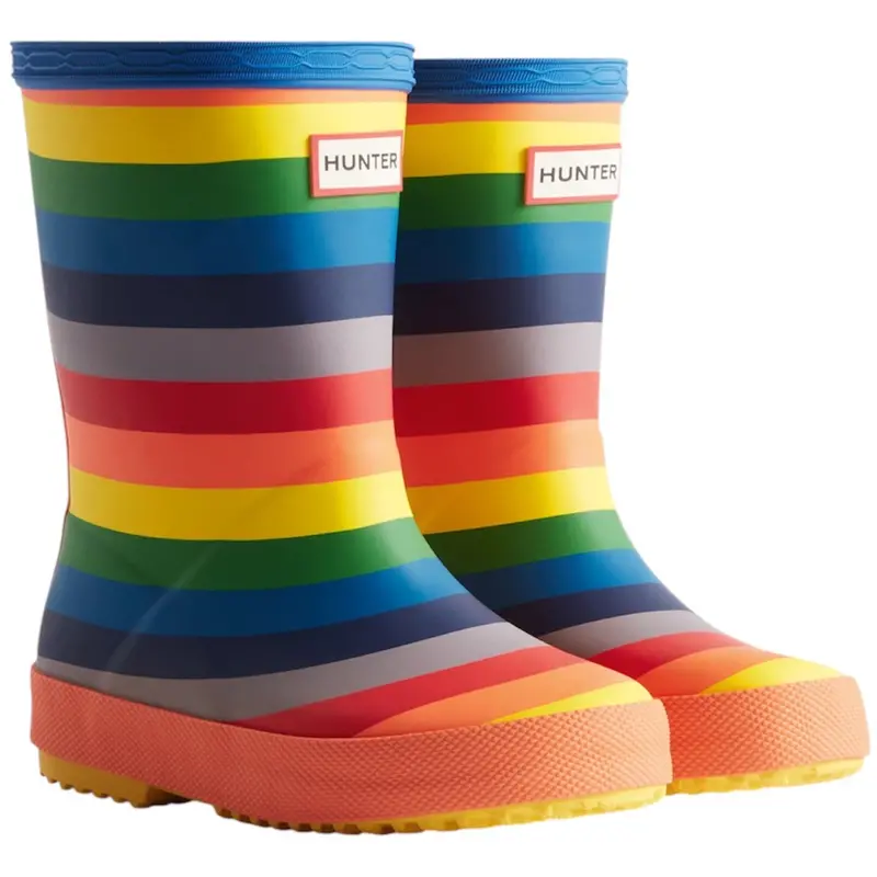 Hunter Multi Kids First Rainbow Rainboot 1