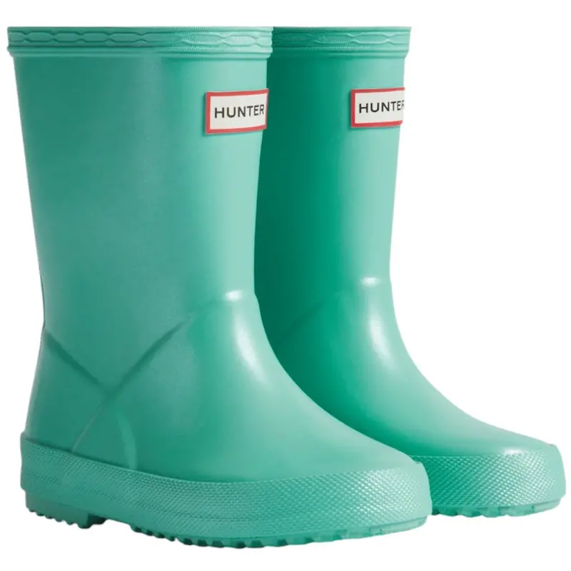 Hunter Pool Blue Nebulla Kids First Nebula Rainboot 1