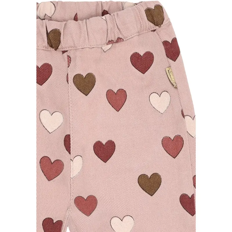 Hust & Claire Adobe Rose Trine Fine Twill Old Hearts 2