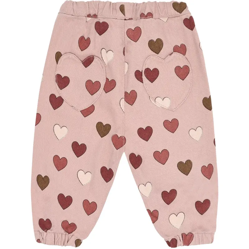 Hust & Claire Adobe Rose Trine Fine Twill Old Hearts 3