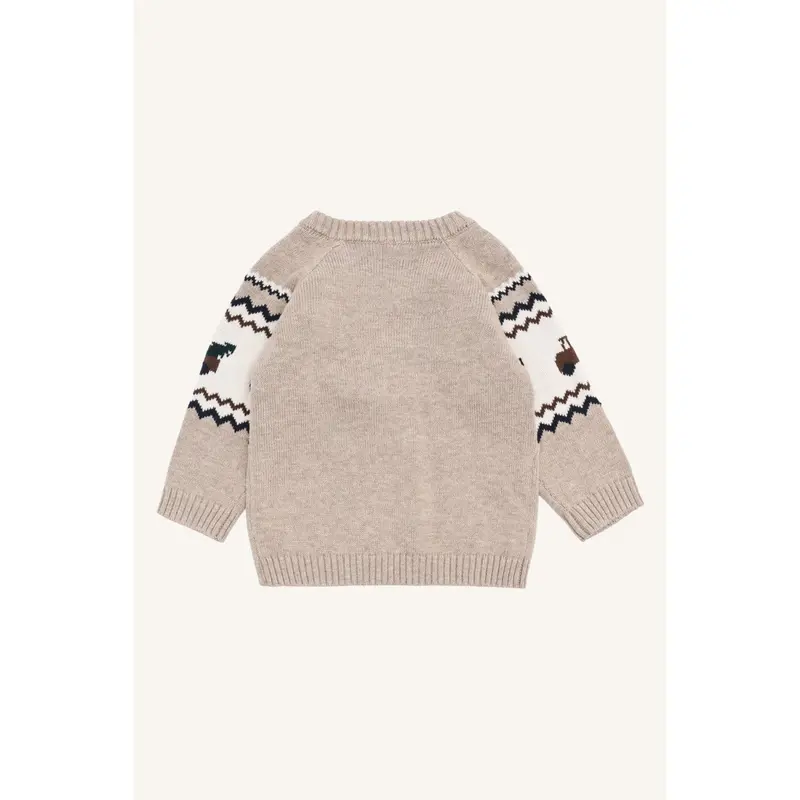 Hust & Claire Beige Melange Perry Truck 5