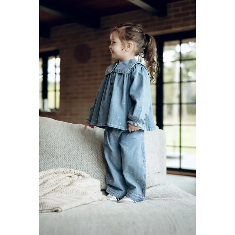 Hust & Claire Blue Denim Karoline Denim W.Studs 3