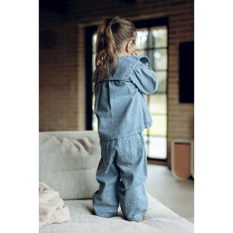 Hust & Claire Blue Denim Karoline Denim W.Studs 4