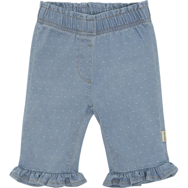 Hust & Claire Blue Denim Thea Dotty 1