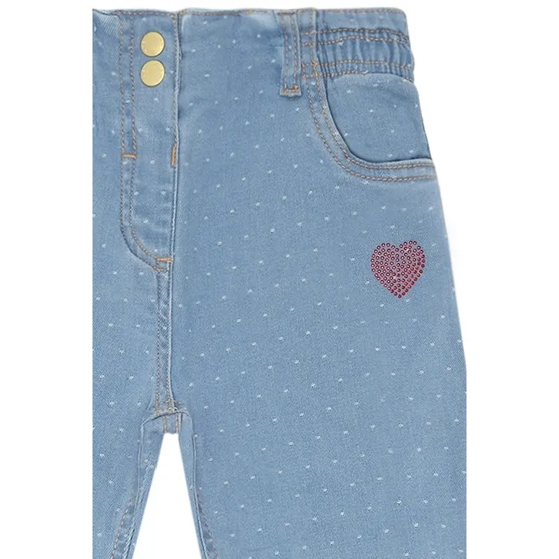 Hust & Claire Blue Denim Theresa Dotty Denim 2