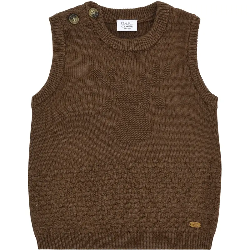 Hust & Claire Brown Stone Perry Moose 1