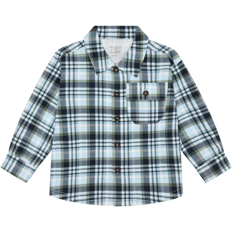 Hust & Claire Iron Blue Ravn Fall Check 1