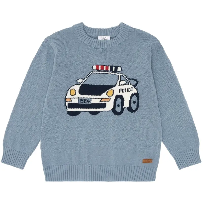 Hust & Claire Light Blue Pelle Policecar 1