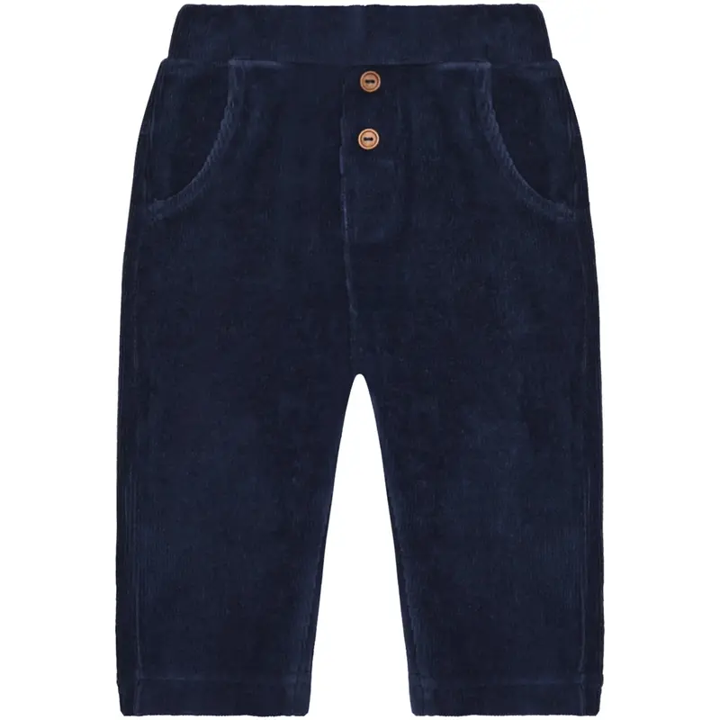 Hust & Claire More Navy Gordon Ottoman 1