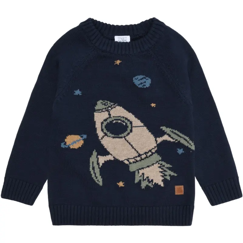 Hust & Claire More Navy Pelle Knit Rocket 1
