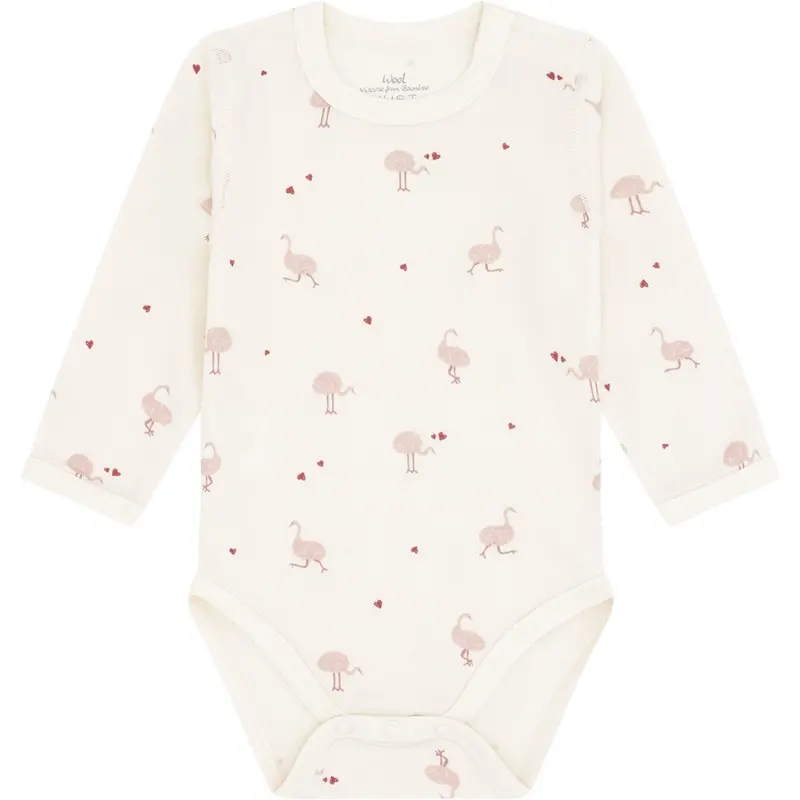 Hust & Claire Off White Baloo Ostrich 1