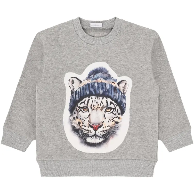 Hust & Claire Tile Grey Melange Sejer Snow Leopard 1