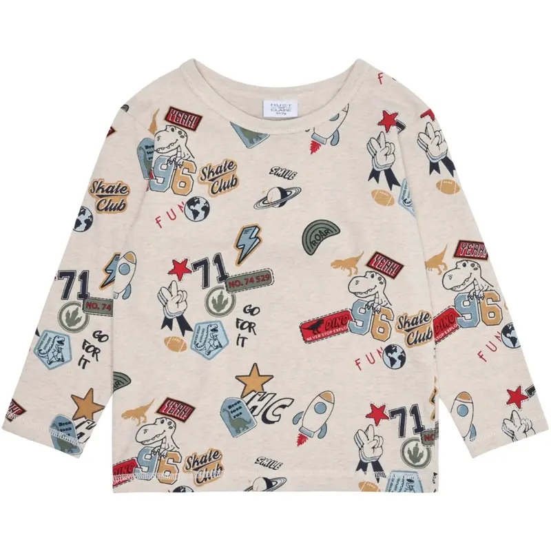 Hust & Claire Wheat Melange Anton Badges 1