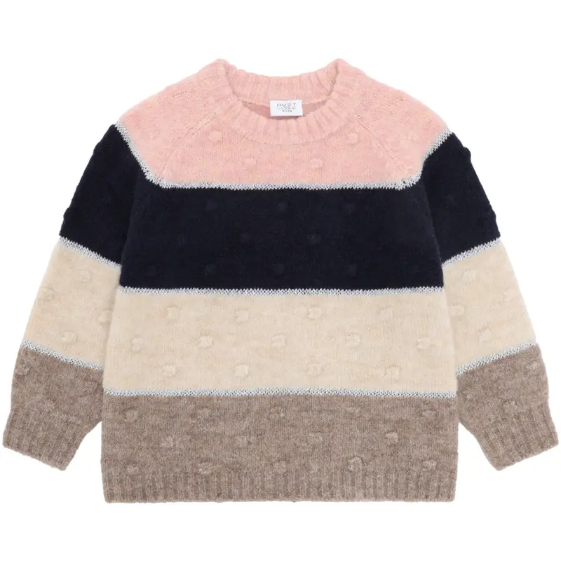 Hust & Claire Wheat Melange Pippa Knit 1