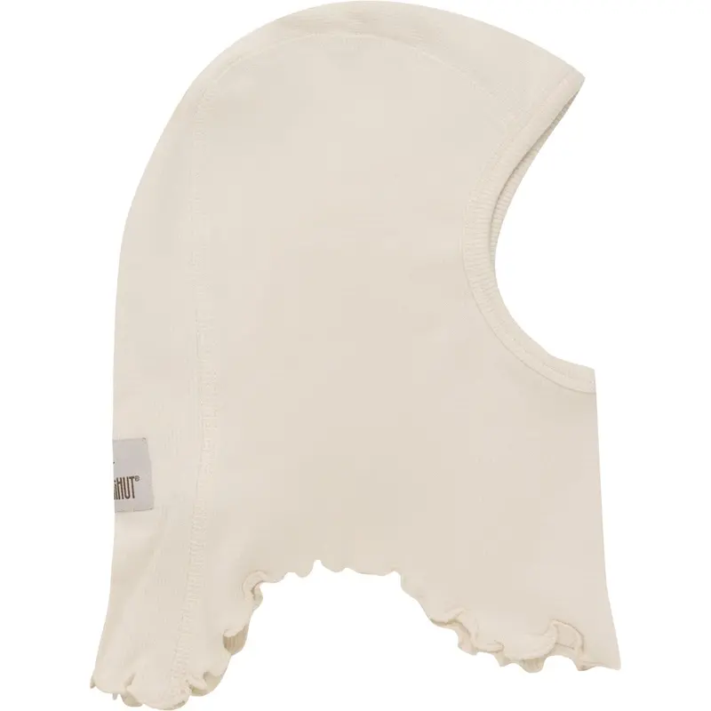 Huttelihut Antique White Balaclava Rib 1