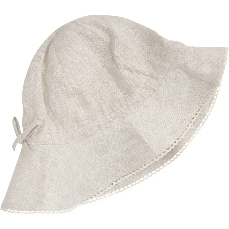 Huttelihut Antique White Summer Hat Linen 1