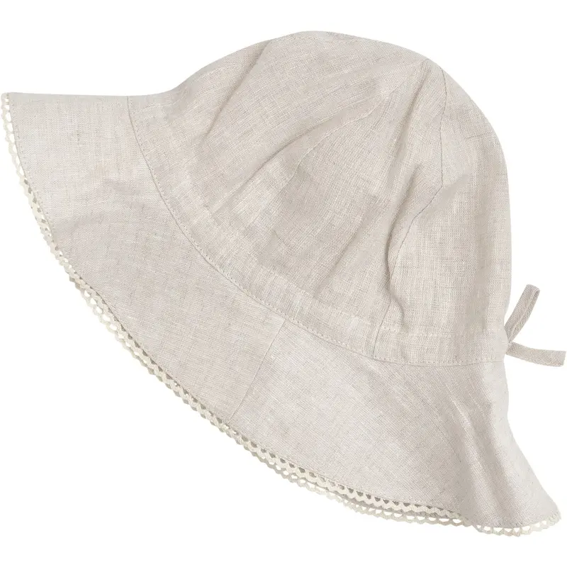 Huttelihut Antique White Summer Hat Linen 3