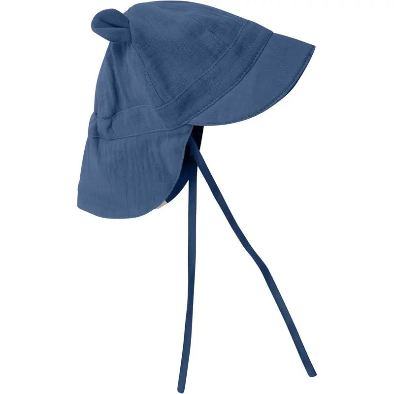 Huttelihut Bering Sea Summer Hat Ears Muslin 1
