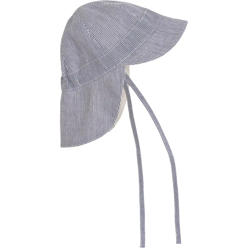 Huttelihut Bering Sea Sun Hat Stripe - Upf 40+ 1