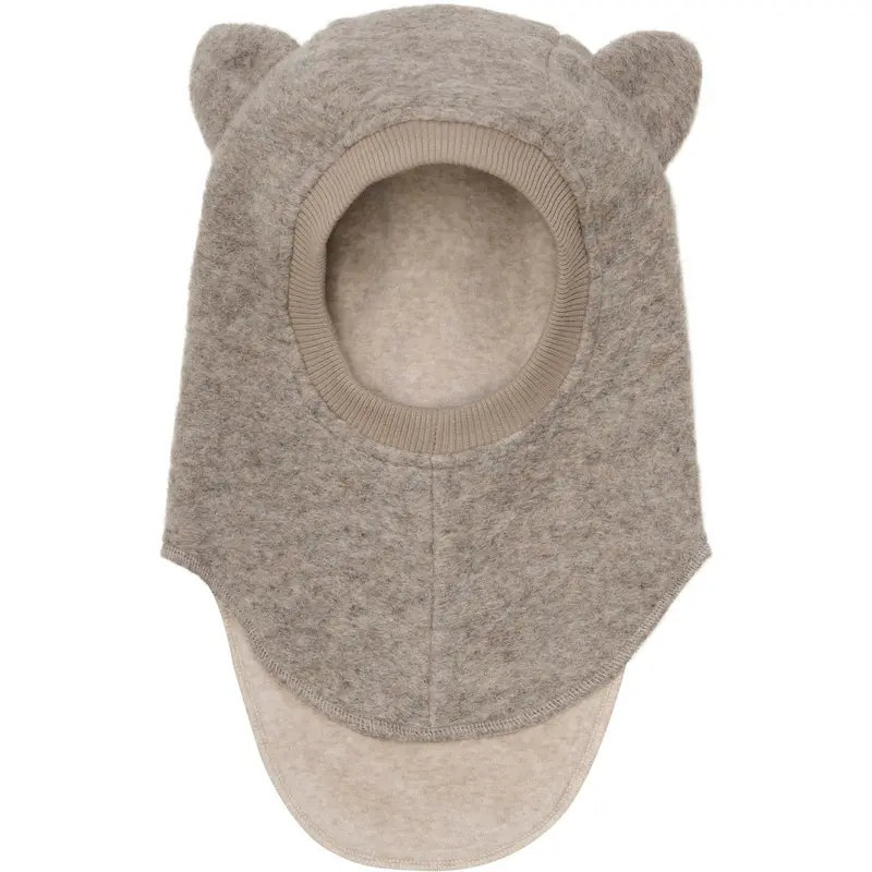 Huttelihut Camel Melange Balaclava Ears Wool 1