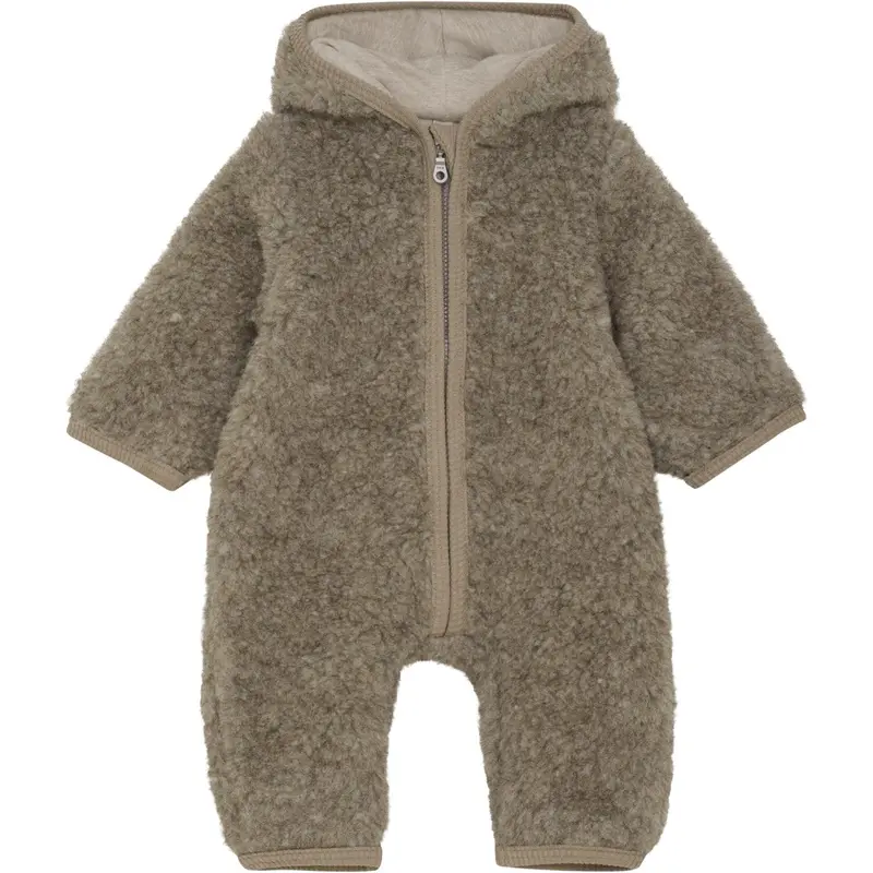 Huttelihut Camel Melange Pram Suit Wool Teddy W. Lin. 1