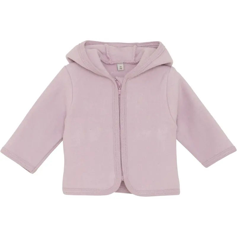 Huttelihut Deauville Mauve Jacket Ears Cotton Fleece 1