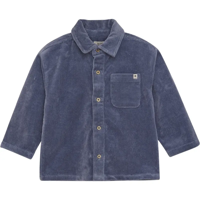 Huttelihut Folkstone Gray Shirt Corduroy 1