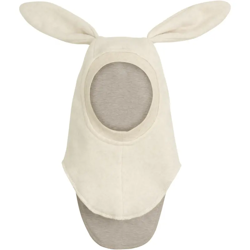 Huttelihut Light Beige Melange Balaclava X Luksusbaby 1
