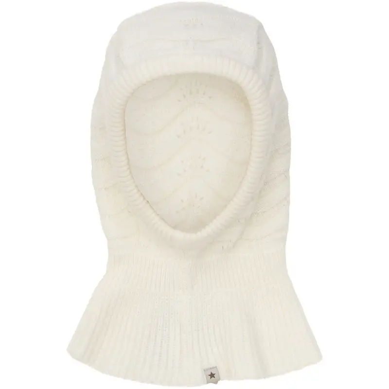 Huttelihut Off-White Balaclava Wool Knit 1