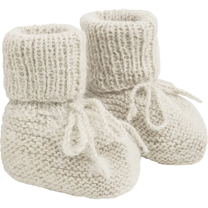Huttelihut Off-White Footies Alpaca Wool Knit 1