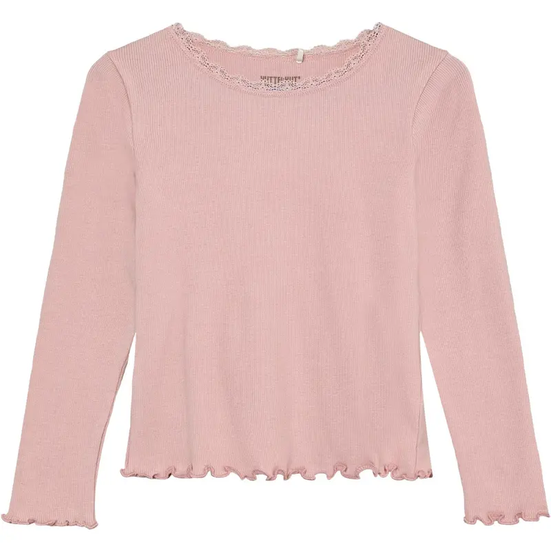 Huttelihut Pale Mauve Blouse Rib 1