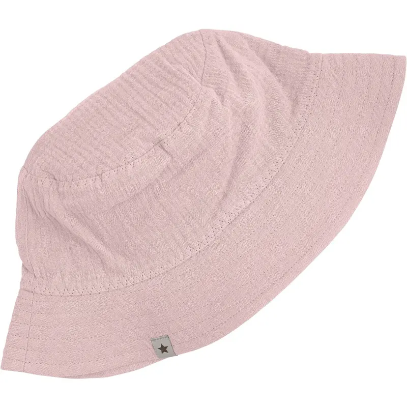 Huttelihut Pale Mauve Bucket Hat Muslin 1