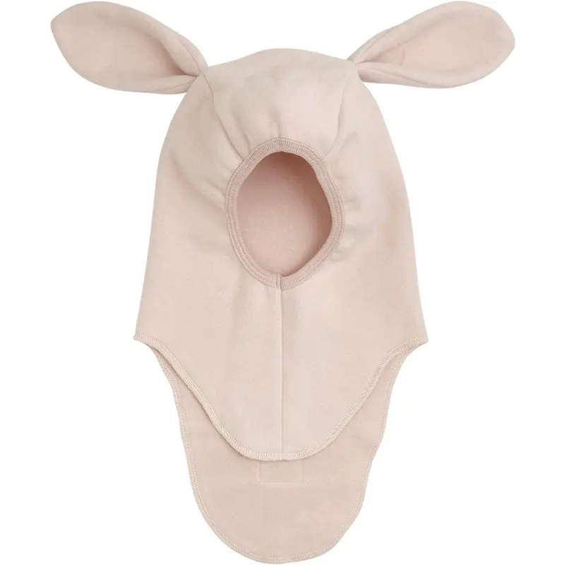 Huttelihut Peach Blush Balaclava Ears Cotton Fleece 1