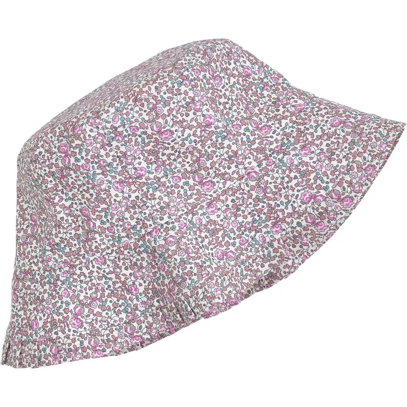Huttelihut Plumeria Bucket Hat In Liberty Fabric 1