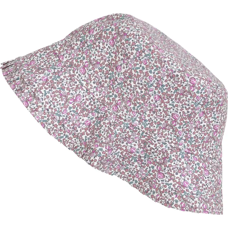 Huttelihut Plumeria Bucket Hat In Liberty Fabric 3